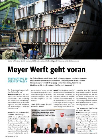metallzeitung Kueste Nr. 10