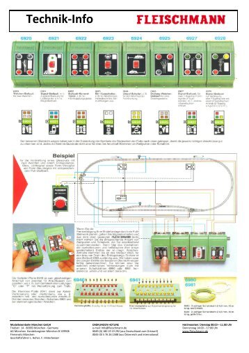 Technikinfo-Denkende Weichen/Stellpult - Fleischmann