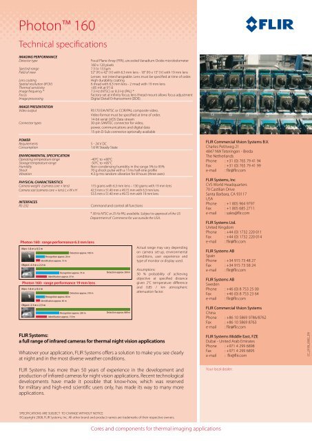 English (PDF) - FLIR Systems