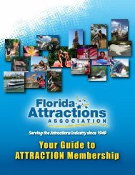 Attraction Membership Booklet (PDF) - Florida Attractions Association