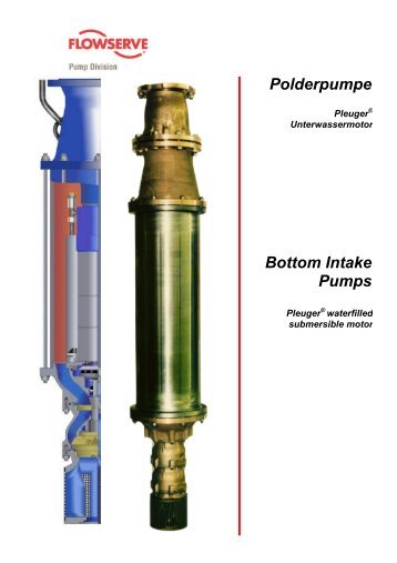 Informationsblatt Polderpumpen - Flowserve