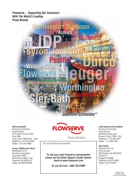 Pump Division - Flowserve