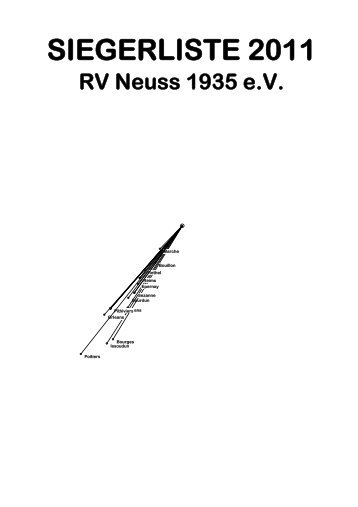 SIEGERLISTE 2011 - Zum Flugexplorer