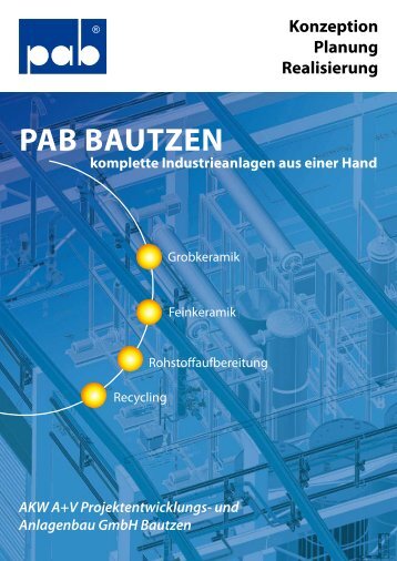 Pab bautzen - AKW A+V Projektentwicklungs- und Anlagenbau ...