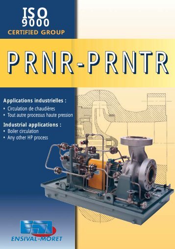 PRNR pour pdf - Ensival-Moret Industrial Pumps