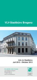 VLV-Stadtbüro Bregenz - VLV Vorarlberger Landes-Versicherung