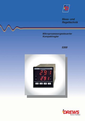 Temperaturregler 5300 - Drews Electronic GmbH