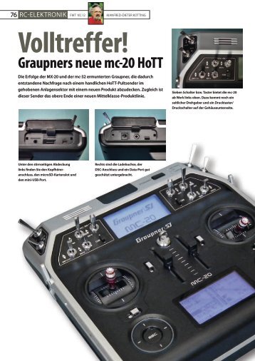 mc-20 HoTT von Graupner/SJ - VTH