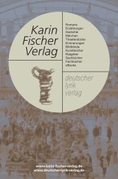 Die Bücher« downloaden - Karin Fischer Verlag GmbH