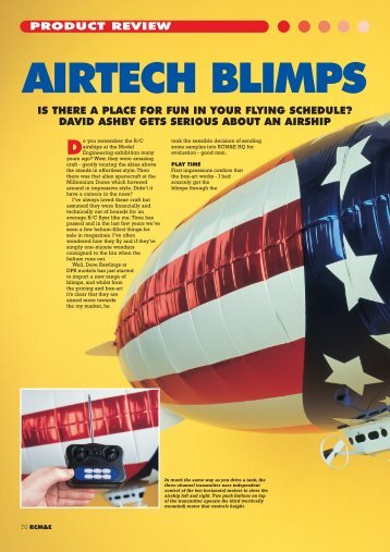 AIRTECH BLIMPS - Flying Toys Ltd