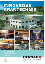 Mietprospekt - Gersag Krantechnik GmbH