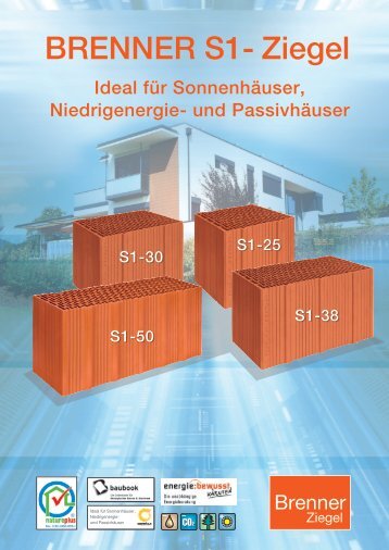 Hauskonzepte Folder [PDF] - Ziegelwerk Brenner