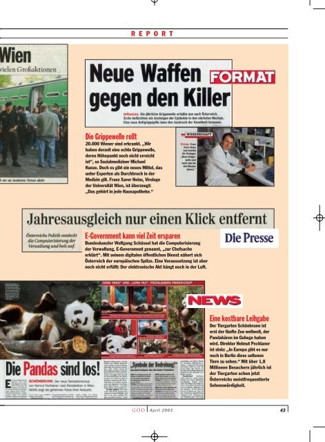 Ausgabe 4/2003 - Gewerkschaft Öffentlicher Dienst