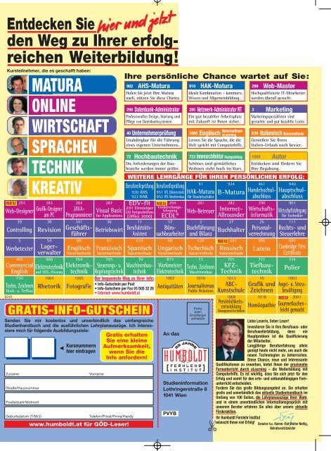 Ausgabe 4/2003 - Gewerkschaft Öffentlicher Dienst