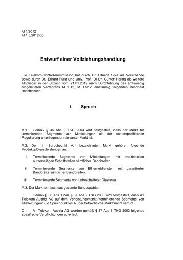 Entscheidungsentwurf M 1.5 - ISPA