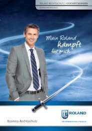Business-Rechtsschutz - Roland Rechtsschutz
