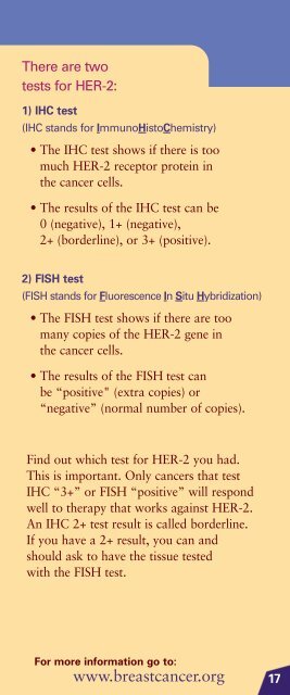 Breast Cancer Pathology Report