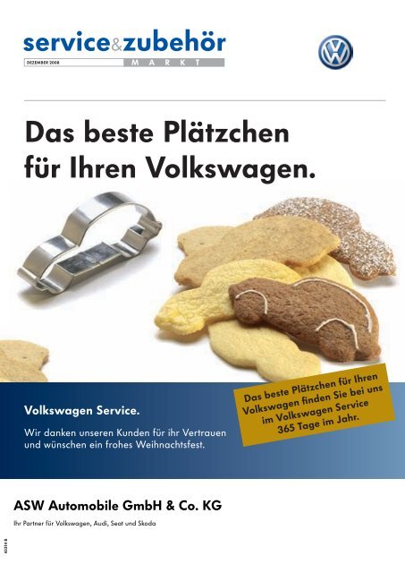 Das beste Plätzchen für Ihren Volkswagen. - Startseite | ASW ...