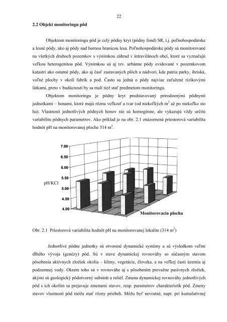 monitoring kontaminácie životného prostredia - Prírodovedecká ...