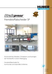 STRAINPRESS Fremdstoffabscheider SP - Picatech Huber AG