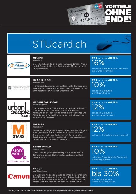 STUcard.ch? - BLKB