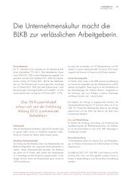 Mitarbeitende, Ausbildung und Mitarbeiterumfrage - BLKB