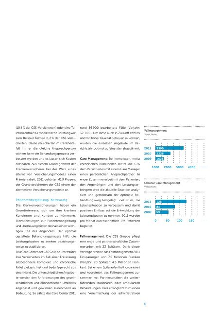 GRI-Nachhaltigkeitsreport 2011 - CSS Versicherung