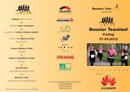 Beueler Teamlauf - Förderkreis für krebskranke Kinder und ...