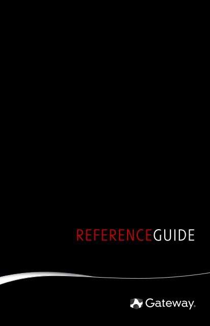 8512138 - Gateway nBTX Computer Reference Guide