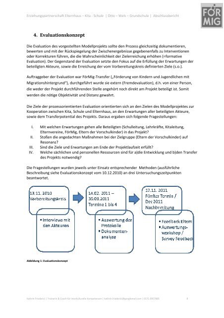 Abschlussbericht Schulstart Otto-Wels-Grundschule ... - FörMig Berlin