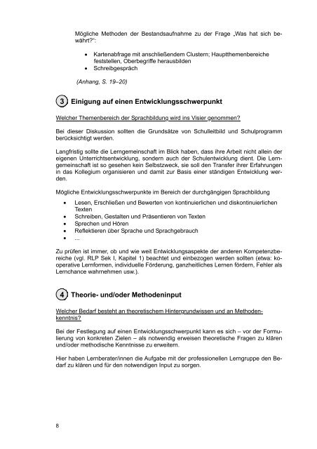 Professionelle Lerngemeinschaften (PLG) - FörMig Berlin