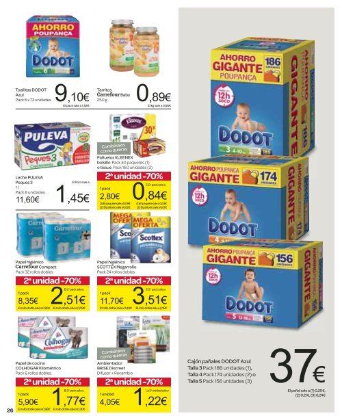 2a unidad -70% - Carrefour