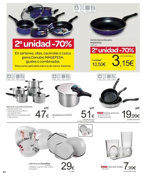 2a unidad -70% - Carrefour