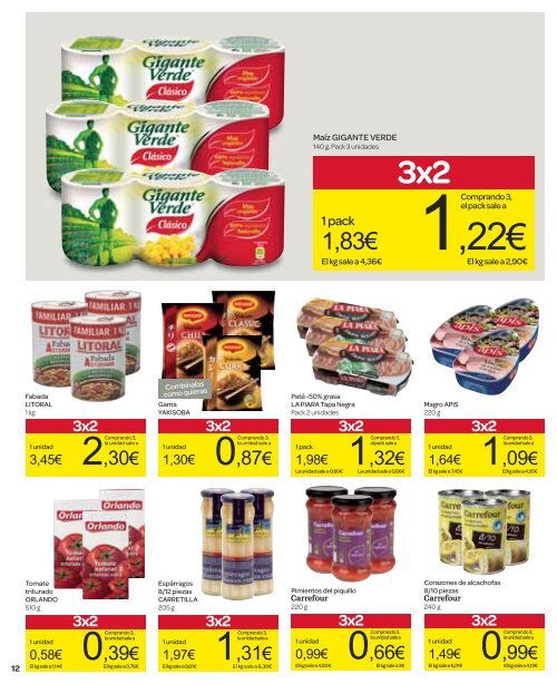 3x2 - Carrefour