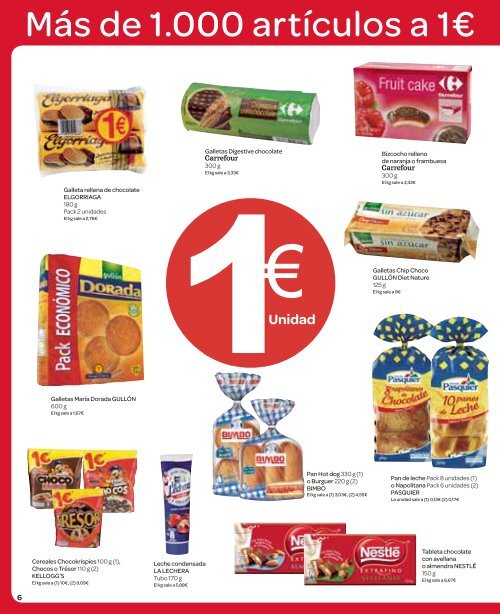 2a unidad -50% - Carrefour