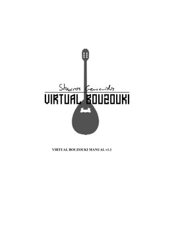 PDF Manual-Virtual Bouzouki