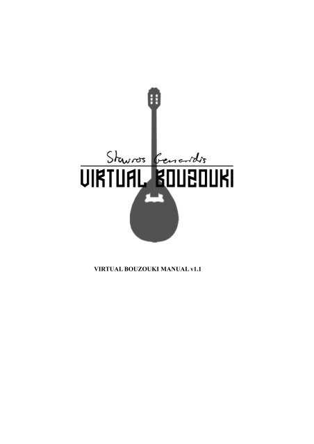 PDF Manual-Virtual Bouzouki