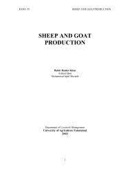 Sheep and Goat Production: Part IV