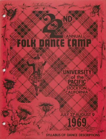 1969 - Stockton Folk Dance Camp