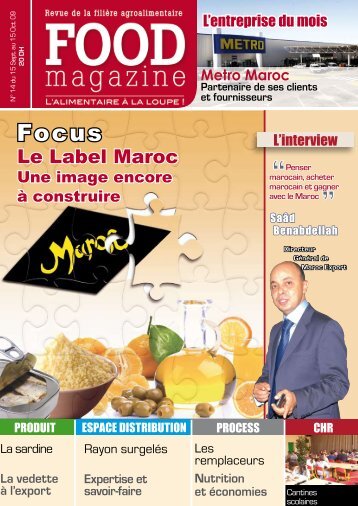 Le Label Maroc - FOOD MAGAZINE