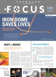 Print version - Technion Focus Magazine