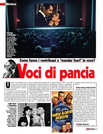 Come fanno i ventriloqui a “mandar fuori” la voce? - Focus