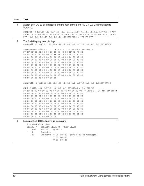 FTOS Configuration Guide for the C-Series - Force10 Networks