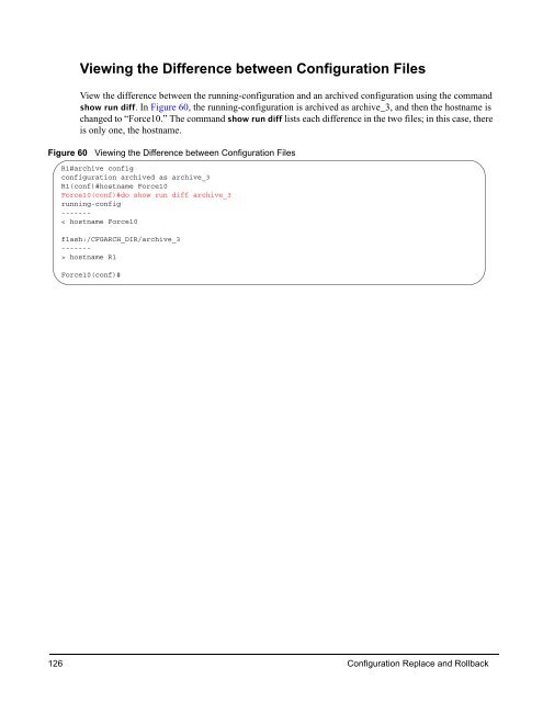 FTOS Configuration Guide for the C-Series - Force10 Networks