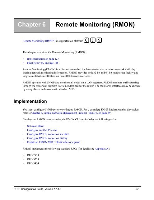 FTOS Configuration Guide for the C-Series - Force10 Networks