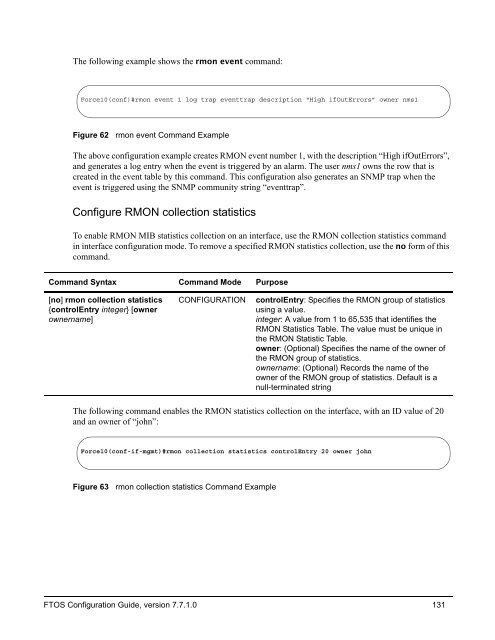 FTOS Configuration Guide for the C-Series - Force10 Networks