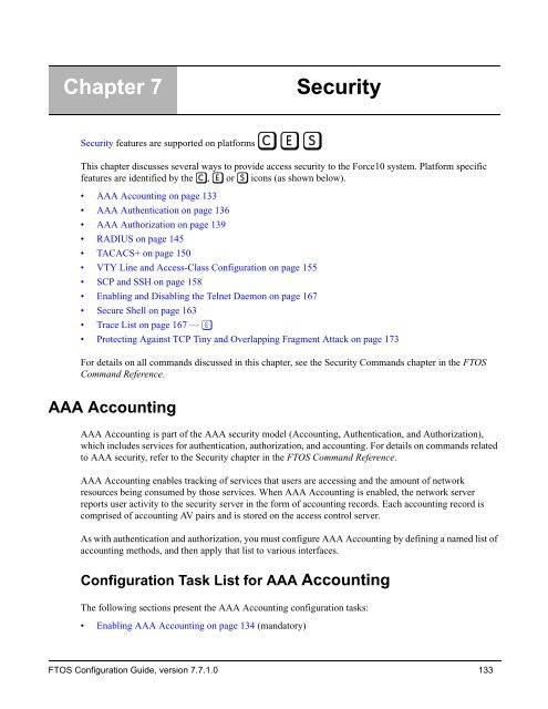 FTOS Configuration Guide for the C-Series - Force10 Networks