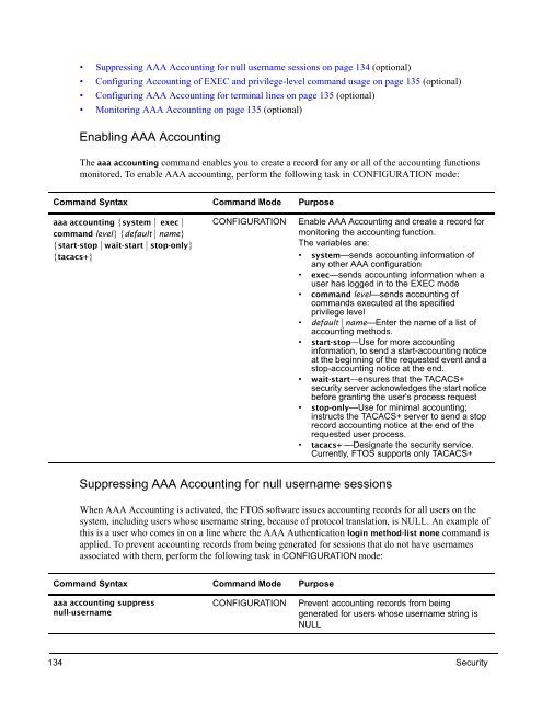 FTOS Configuration Guide for the C-Series - Force10 Networks