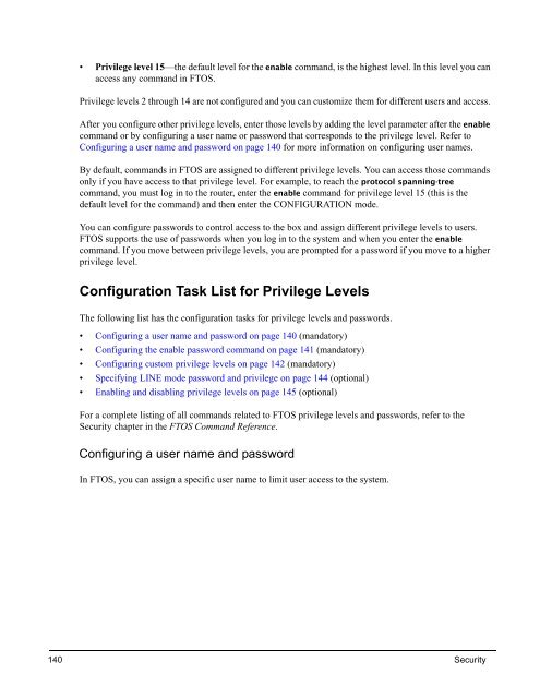 FTOS Configuration Guide for the C-Series - Force10 Networks