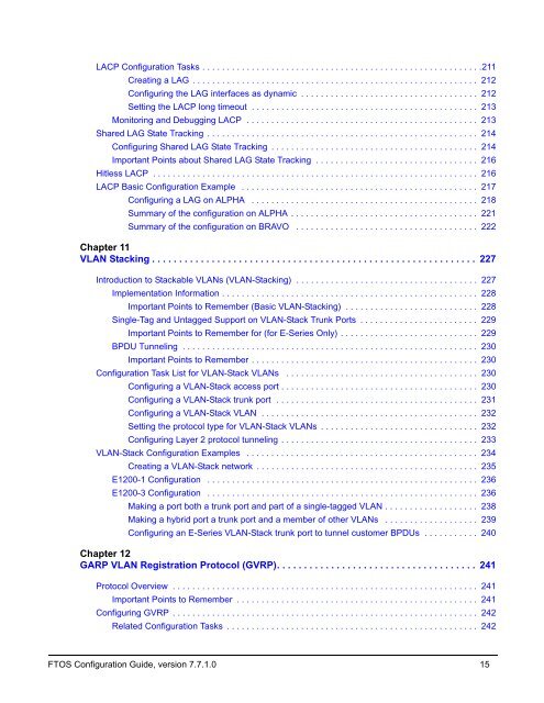 FTOS Configuration Guide for the C-Series - Force10 Networks